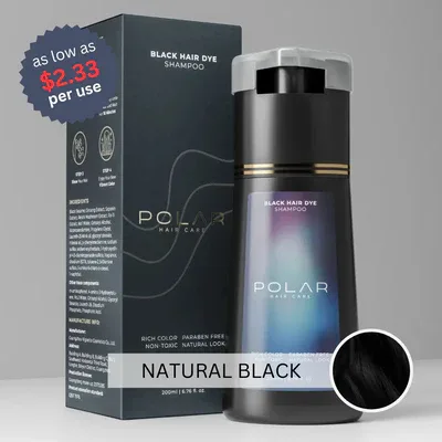 Polaris Instant Dye Shampoo Zwart